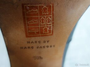 Marc by Marc Jacobs celokožené čižmičky veľ. 38,5 - 11