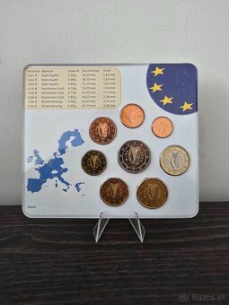 BU sady eurominci, euro mince 1 cent- 2€ nie PROOF - 11