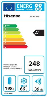 Chladnička s mrazničkou Hisense A+ - 11