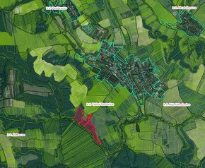 Raslavice – 156.000 m2 LESOV (87,6% podielov na LV) - 11