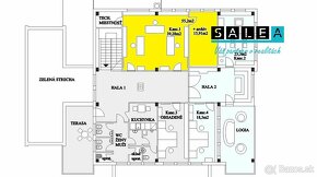 Veľká kancelária na prenájom  55,2 m2 s archívom ul. Jarmočn - 11