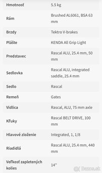 Predam bicykel RASCAL 14 - 11