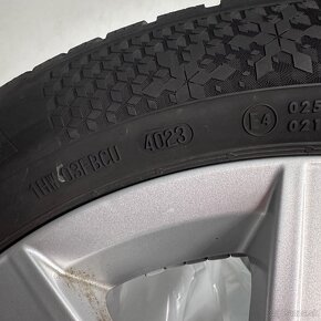 4ks zimna sada original VW, rozmer pneumatik 215/55 R17 - 11