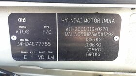 Hyundai Atos Prime 1.1, 12V -bohatá výbava - 11