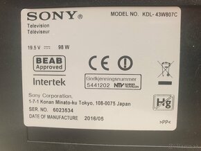 43"  LED  Smart  TV  SONY - 11