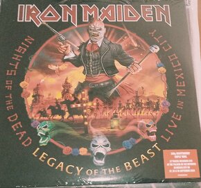 Iron Maiden predám zbierku LP - 11