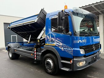 MERCEDES-BENZ ATEGO 1524 SKLÁPAČ TROJSTR. HYDRAULICKÁ RUKA - 11