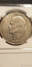 Eisenhower Liberty One Dollar, 3 Mince - 11