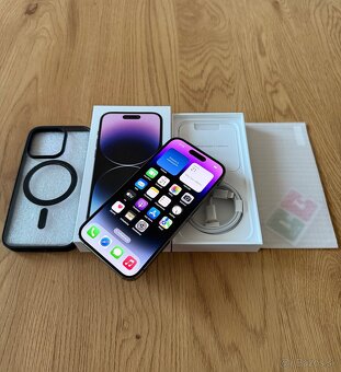 iPhone 14 Pro 128 gb Deep Purple v záruke + príslušenstvo - 11