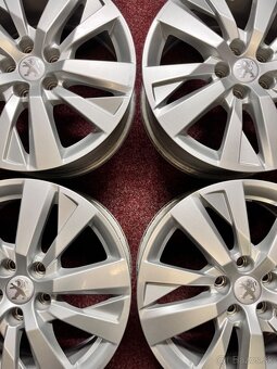 5x108 R17 Orig. alu disky Peugeot 3008 - 5008 / ET 42 - 11