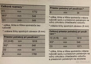 Vstavaná chladnička s mrazničkou - 11