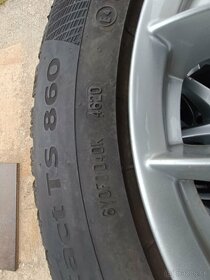 Alu disky+Zimné pneumatiky 205/55 R16 Continental - 11