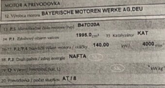 ND egr kabeláž sanie BMW 3 2017 - 11