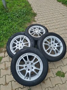 Mercedes 5x112 r16 zimná sada.w246 nové pneu dot/2624/ - 11