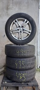 Hlinikove disky 5x112 r16  zimne pneu 215/60 r16 - 11