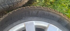 Predám sadu kolies 5×112 R16. Pneu 205/55 Zimné Michelin. - 11