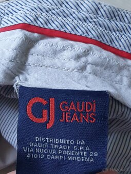 Krátke nohavice, zn. Gaudi Jeans - maskáčové pieskové - 11