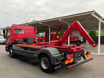 MERCEDES-BENZ ATEGO 1218 HÁKOVÝ NOSIČ KONTAJNEROV UZÁVIERKA - 11