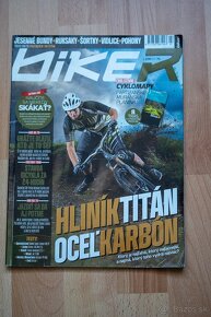 Staršie časopisy Biker (18x) a Cyklomag (3x) 2010-2016 - 11