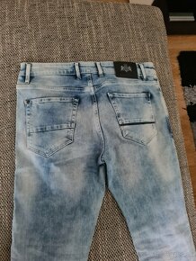 Panske jeansy Armani jeans oversize a M&D - 11