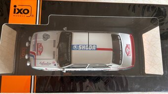 ŠKODA 130L 1988 ČERVENÁ,1987 Rally Monte Carlo 1/18 IXO - 11