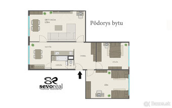 PODBREZOVÁ / 3í byt BB / ŠTIAVNIČKA / 72 m2 - 11