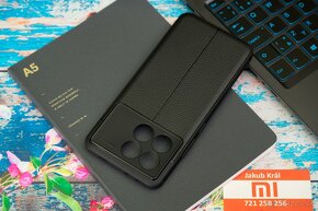 Silikónové puzdro s koženkovým vzorom Xiaomi / Redmi / Poco - 11