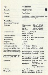 Vintage Telefunken TR300 Receiver - 11