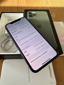 iPhone 11Pro 64gb Midnight Green- komplet príslušenstvo - 11