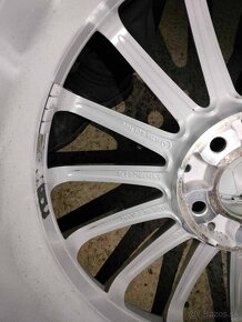 Zimná sada 4ks alu disky orig. MB 5x112 R18 pneu 215/55 R18 - 11