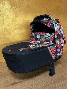 Cybex priam vanička 4.0 Lux carry cot Spring Blossom dark - 11