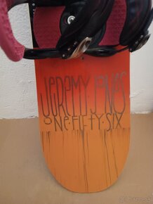 156 cm snowboard BURTON JEREMY JONES Rock love + viazko - 11