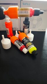 Airbrush farby - rotačný miešač farieb 3D tlač - 11