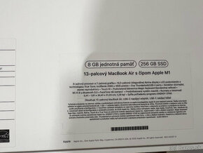 MacBook Air 13" M1 8/256GB Silver - 11