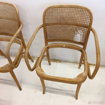 Stolicky Thonet TON Hoffmann 4 kusy - 11