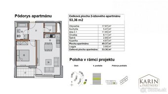 Štýlový 2-izbový byt s loggiou - Rača- projekt Malé Krasňany - 11