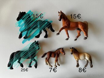 Schleich- staré kone - 11