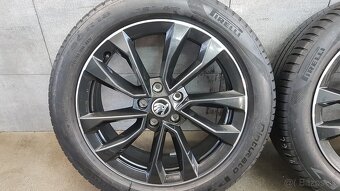 18''orig. ALU ŠKODA kolesa5x112 R18ET 43 Pirelli225/50 - 11