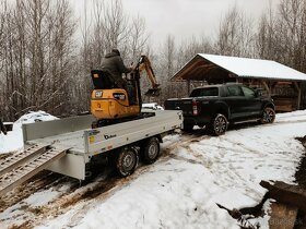 DOPRAVA a PRENAJOM sklápací vozík , prives sklapač 3,5t - 11