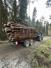 Predám súpravu traktor Valtra a vývozka Palms 12d - 11