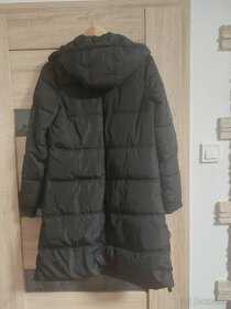 Dámska čierna zimná bunda dlhá, veĺkosť 38 Nenosena - 11