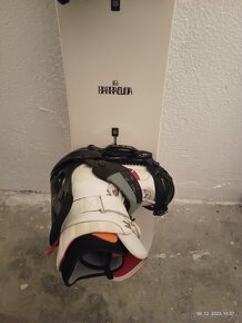 161 cm snowboard BURTON, viazanie BURTON, channels - 11