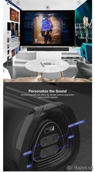 Blitzwolf Pro TV soundbar 60W - nový a zabalený - 11