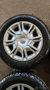 Predam kolesa, plechace z opel crossland x, 205/60 R16,zimne - 11