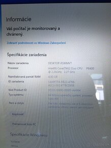 REZERVOVANÉ - ASUS M50VC 15.4", RAM 4GB, SSD 223GB - 11