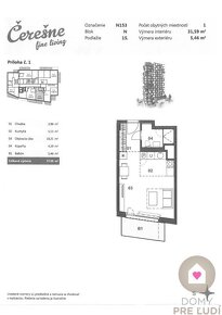 BA/Polianky-Predaj 1i bytu v novostavbe Čerešne s balkónom a - 11