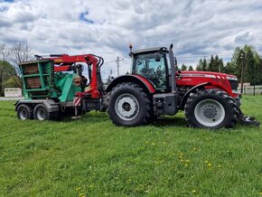 Jenz HEM 582 Rębak štiepkovač dreva z Massey Ferguson - 11