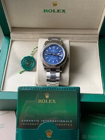 Rolex Datejust Blue Motif, Nové, 40mm - 11