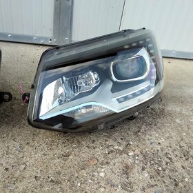 Svetlo xenon bi-xenon vw t5 facelift levy leve Led - 11