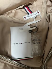 Saténový kabát, bunda Tommy Hilfiger veľ.S - 11